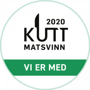 Sertifiseringsmerke KuttMatsvinn2020. Foto.