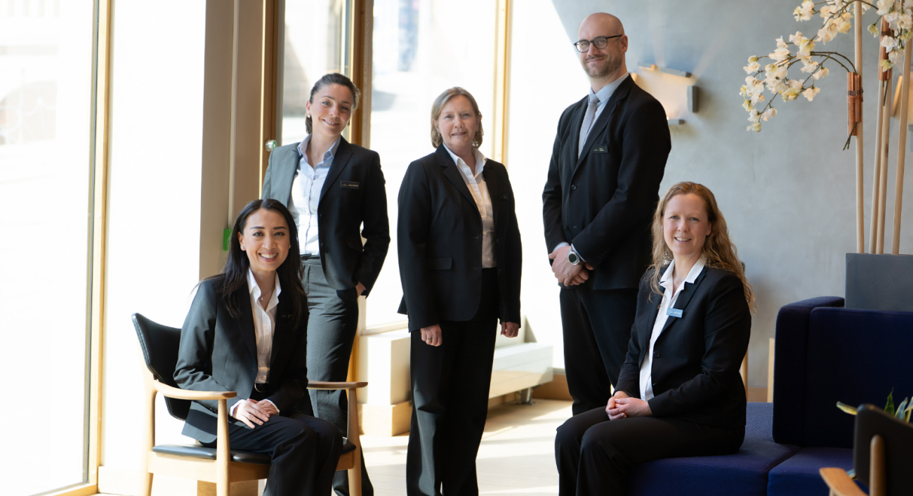 Ansatte i Oslo Kongressenter samlet